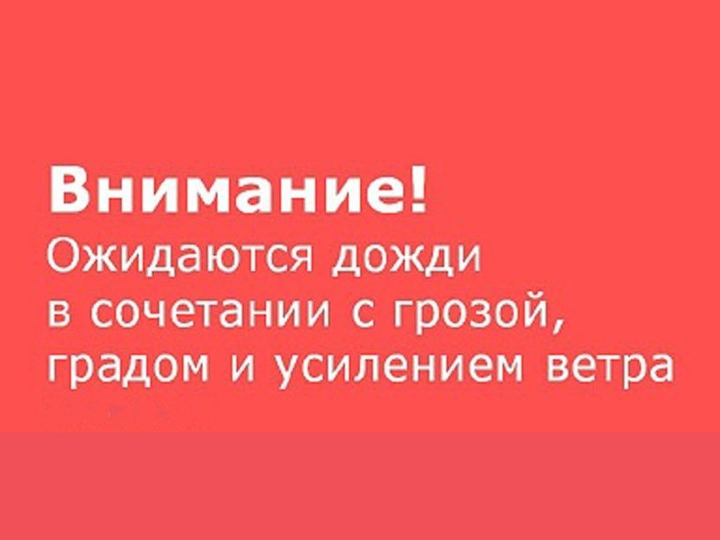 Предупреждение об опасных и неблагоприятных метеорологических явлениях.
